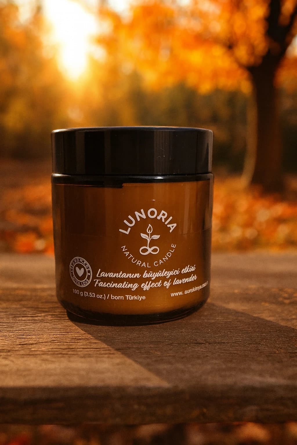 Lunoria Natural - Lavanta Doğal Mum